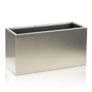 Plant Trough VISIO 30 Stainless Steel brushed