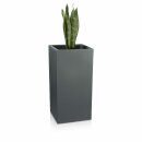 Plant Pot TORRE 80 Plastic basalt grey matt