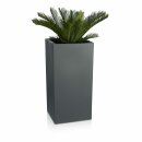 Plant Pot TORRE 80 Plastic basalt grey matt