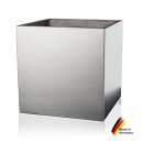 Plant Pot CUBO 50 Stainless Steel brushed