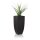 Planter TARRO ALTO 90 Fibreglass black matt