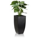 Planter TARRO ALTO 70 Fibreglass black matt