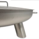 Fire bowl lid FLINT 62 in stainless steel