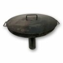 Fire bowl set 60 steel - fire bowl, grill ring and lid