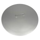 Fire bowl set 80 stainless steel - fire bowl, Diameter: 80 cm