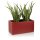 Plant Trough VISIO 40 Fibreglass red matt