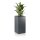 Planter TORRE 80 Fibreglass grey matt