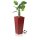 Planter LAVIA 90 Fibreglass red matt