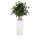 Planter LAVIA 70 Fibreglass white matt