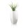 Planter TARRO ALTO 90 Fibreglass white glossy