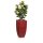 Planter TARRO ALTO 70 Fibreglass red matt