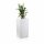 Plant Pot TORRE 80 Plastic white matt