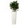 Plant Pot CONO 90 Plastic white matt