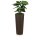 Plant Pot CONO 90 Plastic bronze matt