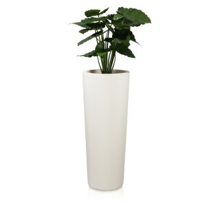 Plant Pot CONO 110 Plastic white matt