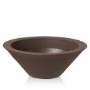 Plant Bowl TAZA 29 Plastic bronze matt