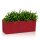 Plastic Planter MURO 30 Plant Trough red matt