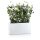 Plant Trough VISIO 40 Fibreglass white glossy