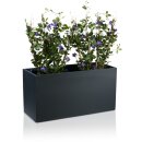 Plant Trough VISIO 50 Fibreglass charcoal-grey matt