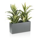 Plant Trough VISIO 30 Fibreglass grey matt