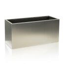 Plant Trough VISIO 50 Stainless Steel brushed